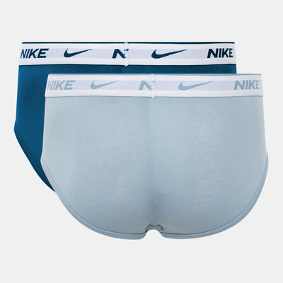 نايك سروال داخلي إيفريداي دراي-فت ستريتش للرجال (قطعتان) أزرق