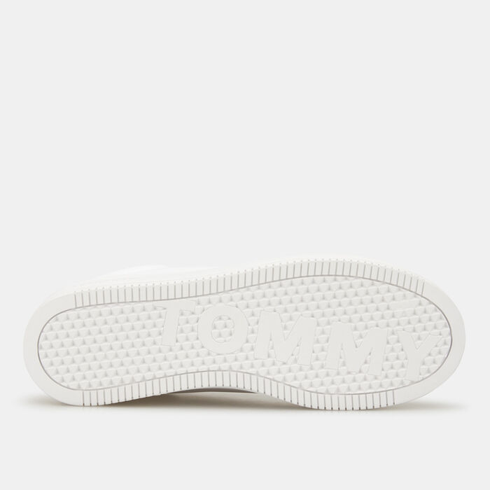 تومي هيلفيغر حذاء بلاتفورم للنساء أبيض image number 3