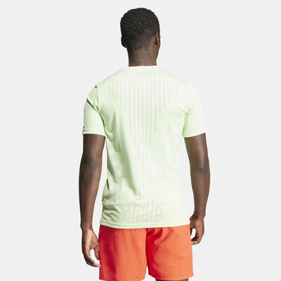 اديداس تيشيرت التمرين هيت اير-تشِل للرجال أخضر