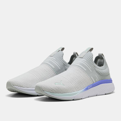 بوما حذاء الجري SOFTRIDE برو إيكو سليب-أون للنساء رمادي