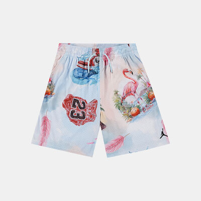 نايكي شورت MJ إيسنشيال أول أوفر برنت للأطفال أبيض