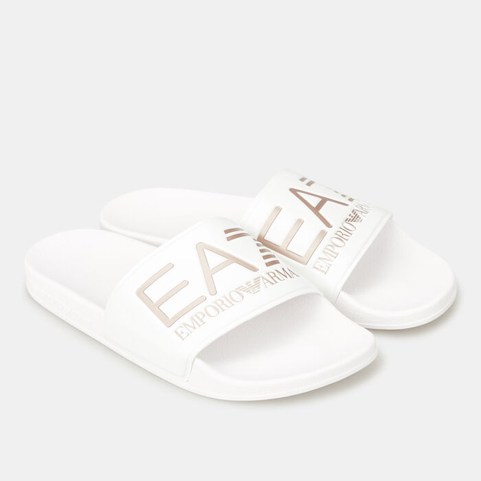 اي ايه 7 امبوريو ارماني شبشب أبيض image number 0