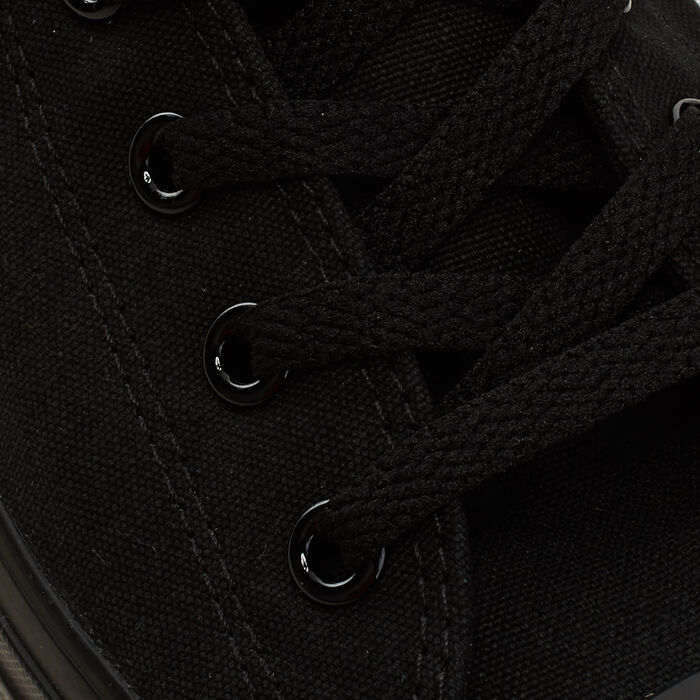 كونفرس حذاء تشاك تيلور اول ستار مونوكروم بالرقبة العالية للرجال و النساء أسود image number 4