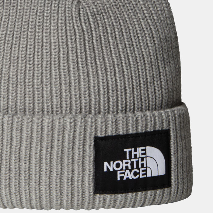 ذا نورث فيس قبعة سالتي مبطنة رمادي image number 1