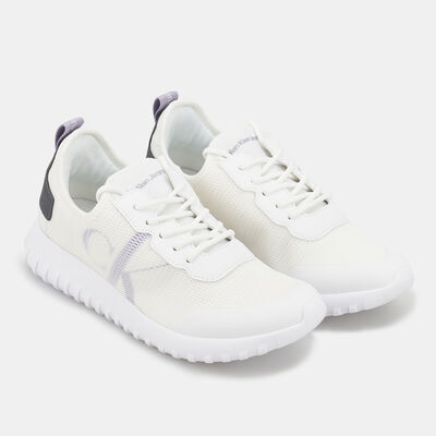 كالفن كلاين حذاء سبورتي رانر EVA للنساء أبيض