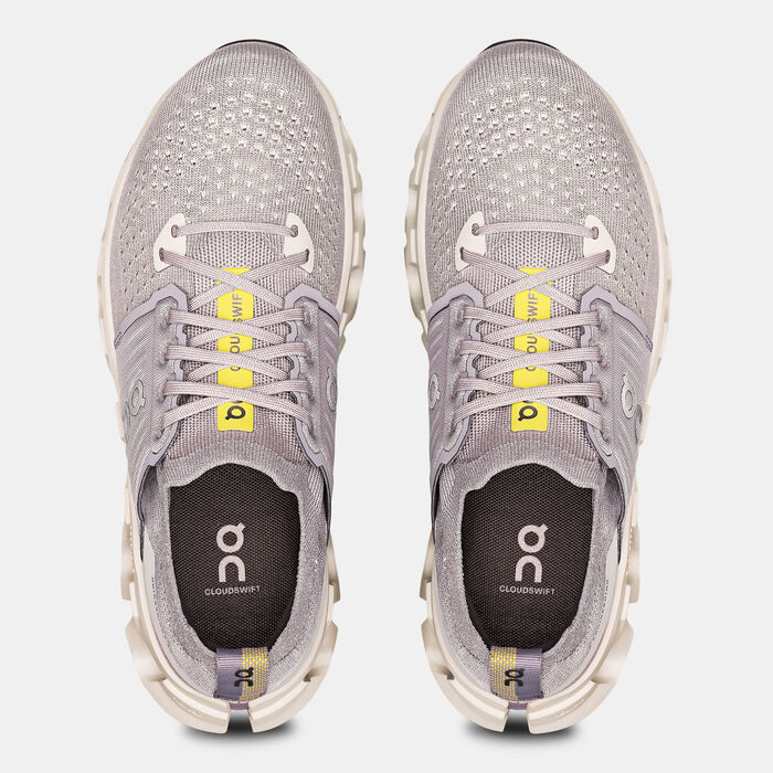 اون حذاء الجري كلاود سويفت 4 للنساء بنفسجي image number 4