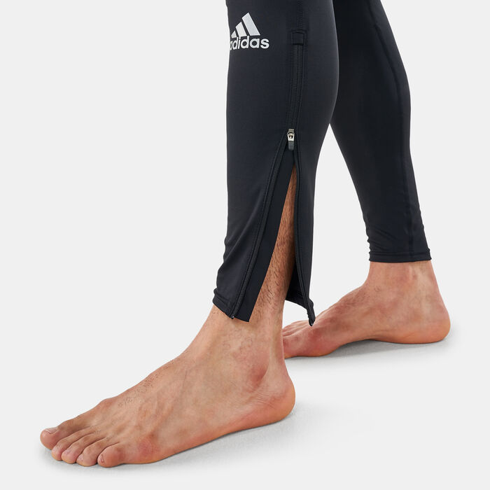 اديداس بنطال شد اون ذا رن للرجال أسود image number 3