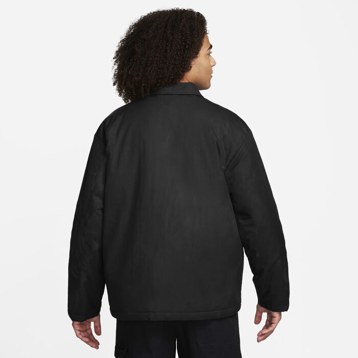 نايكي لايف جاكيت واكسد كانفاس وورك للرجال أسود image number 1