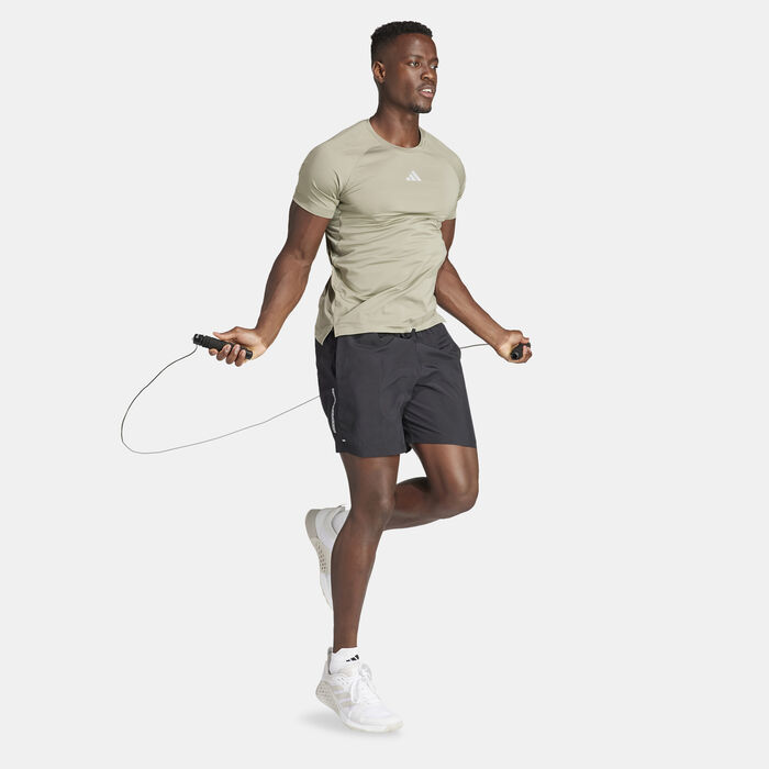 اديداس شورت التمرين جيم للرجال أسود image number 2