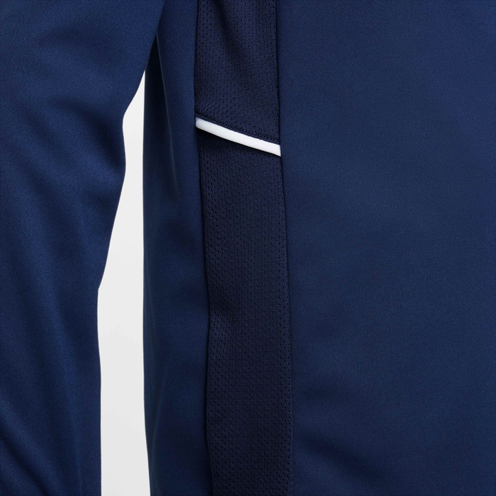 نايكي تيشيرت تدريب لكرة القدم أكاديمي بربع سحاب للأطفال أزرق image number 4