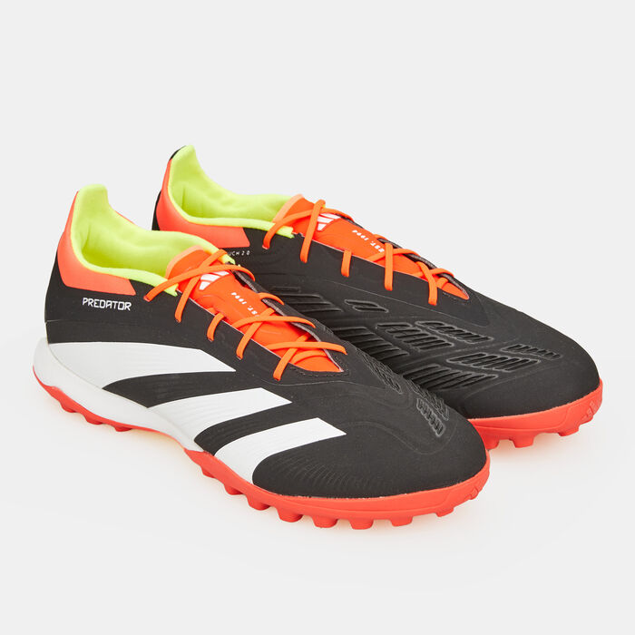 اديداس حذاء كرة القدم بريديتور 24 إيليت لملاعب العشب الصناعي للرجال أسود image number 1